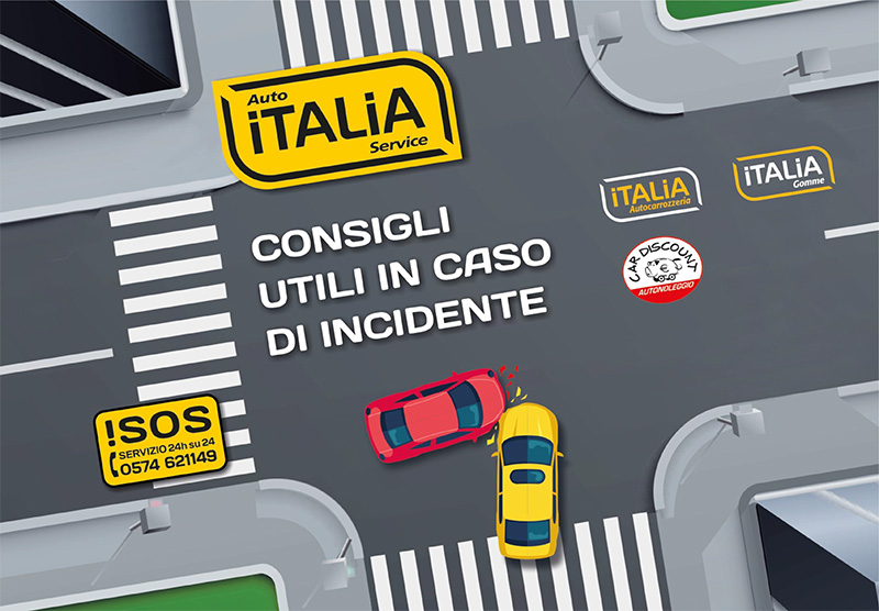 Auto ItaliaService - Auto Carrozzeria, Auto Officina, Centro Revisioni,  Gommista, Elettrauto - Prato - Consigli utili in caso di incidente